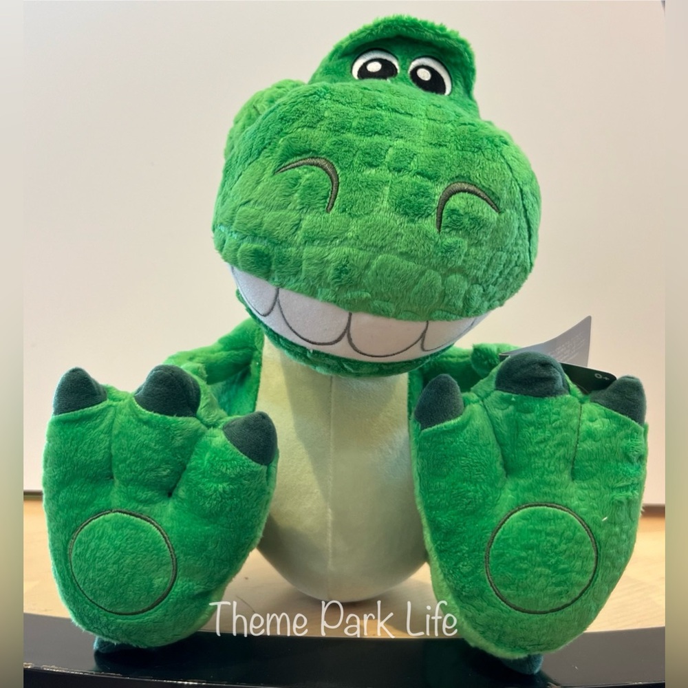 Disney Parks Toy Story Pixar Rex Dinosaur Big Feet Plush NEW